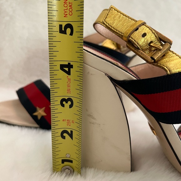 Authentic Gucci Ankle-Strap Sandals size 36.5 - Picture 7 of 13